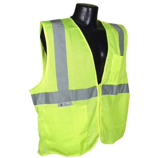 Large Class 2 Green Mesh Zipper